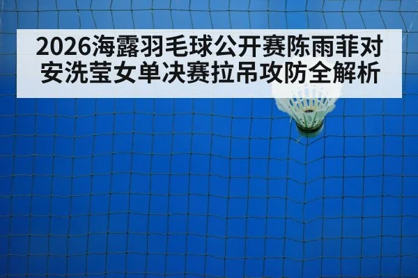 badminton net shot closeup