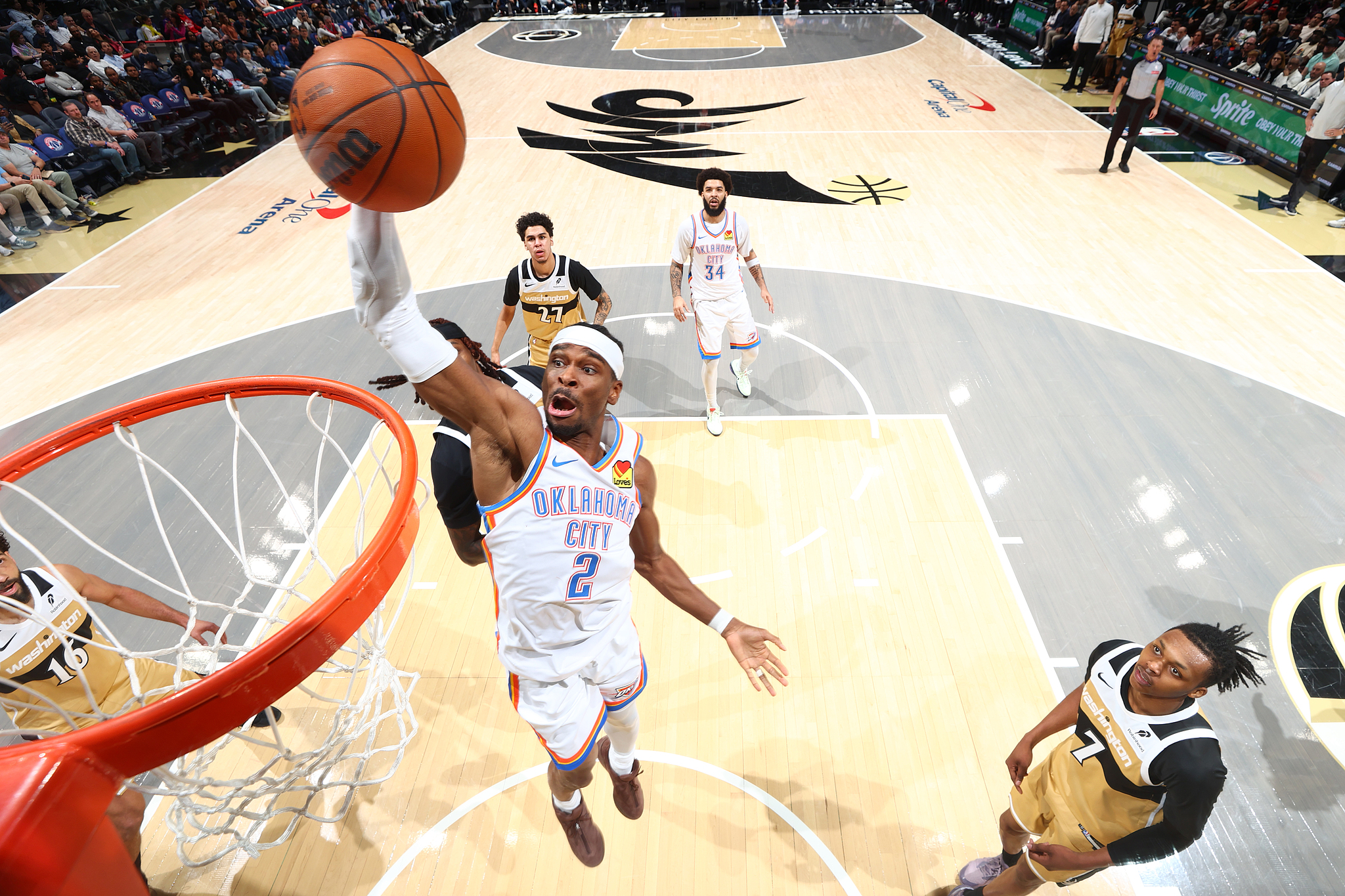 世界杯手机直播-亚历山大40分霍姆格伦18+10 雷霆轻取奇才豪取11连胜